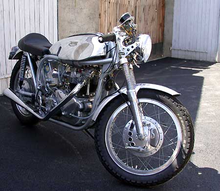 Triton Essence Réservoir à Aluminium Pour Norton Commando Triton Triumph Lyta Sprint 